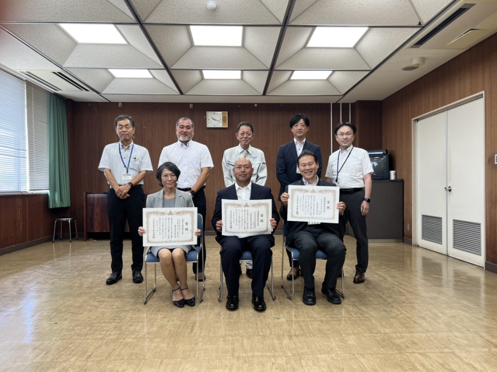 令和7年度宮崎県優良工事表彰（児湯農林振興局長賞）