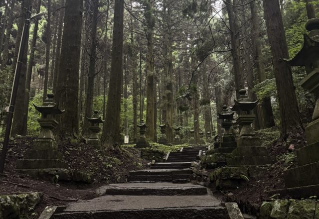 お盆休みに訪れた「上色見熊野座神社」