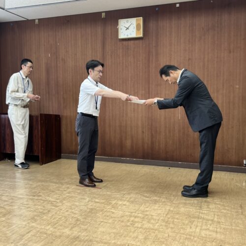 令和7年度宮崎県優良工事表彰（児湯農林振興局長賞）