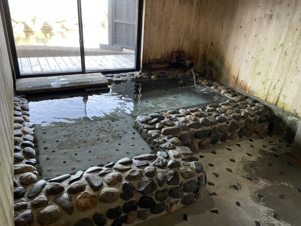 塩湯でほっこり