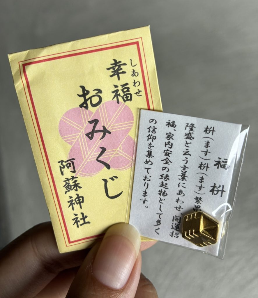 阿蘇神社参拝と「あか牛丼」
