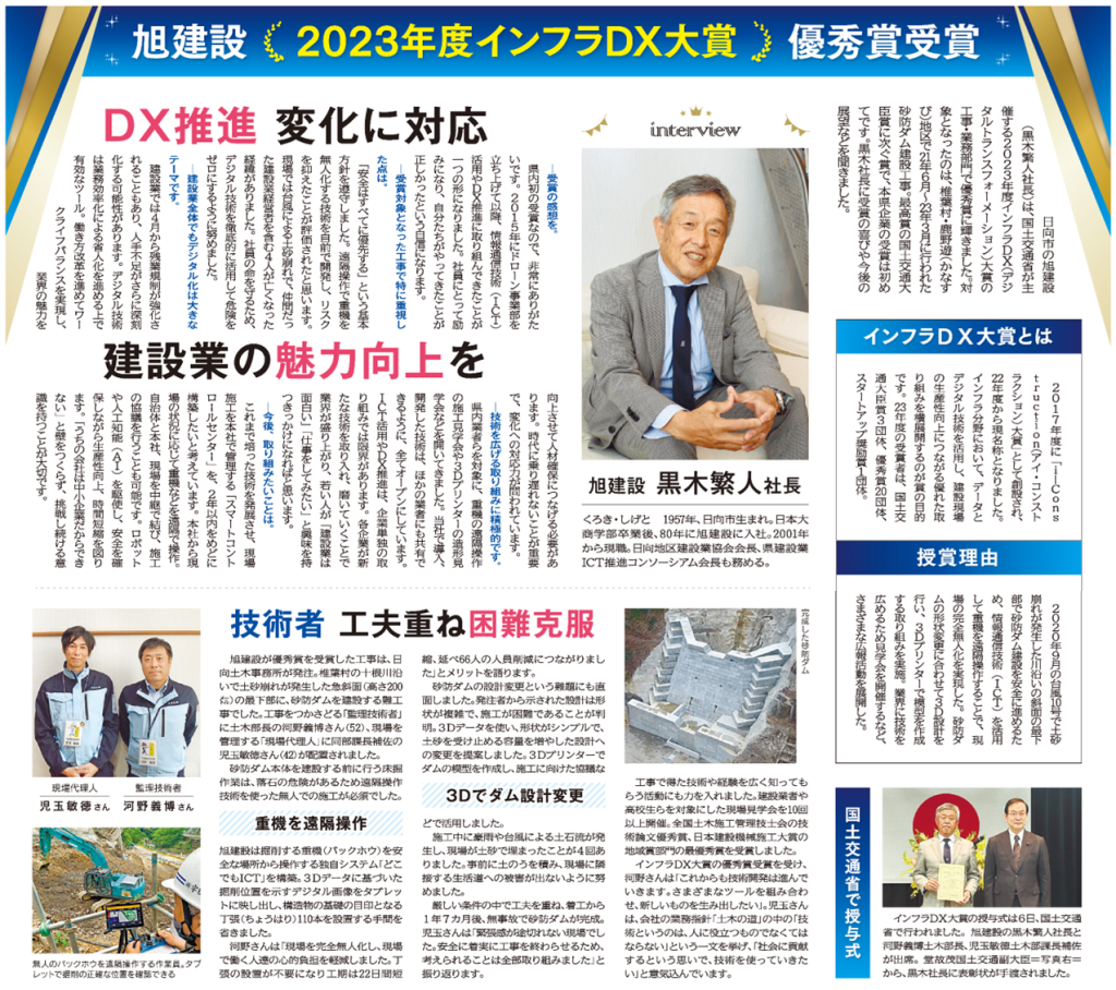 建設DX取り組み