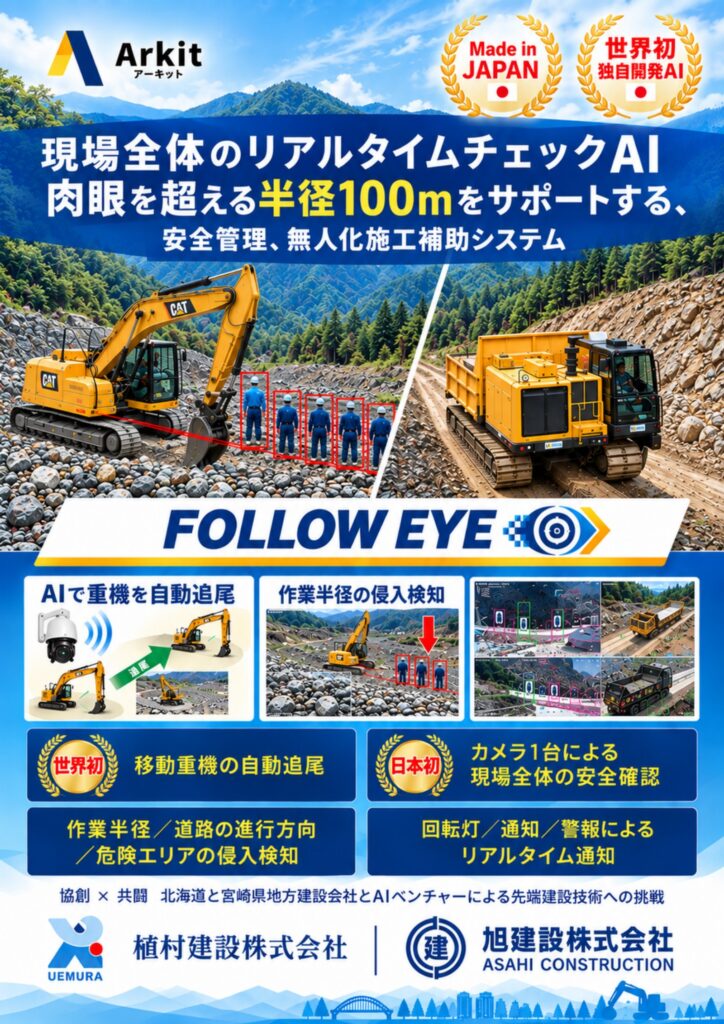 FOLLOW EYE のチラシ(おもて)