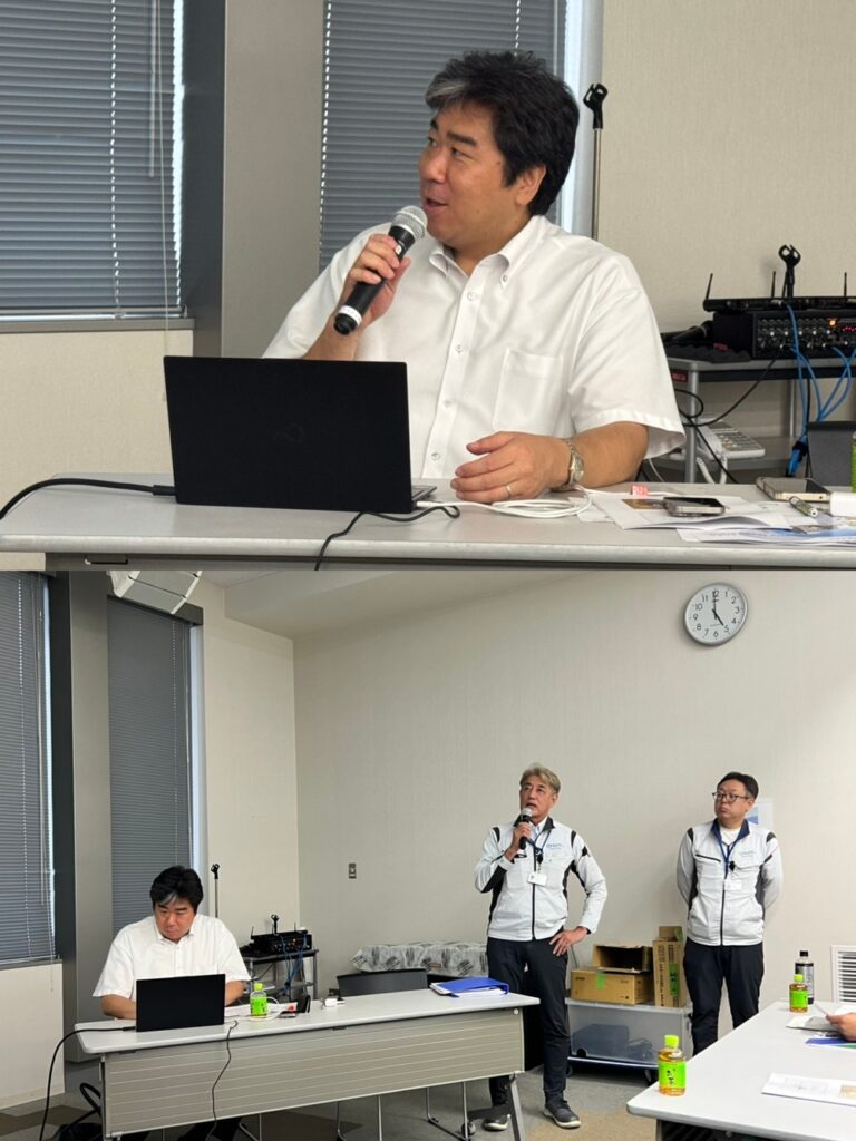 大浦社長による講話
