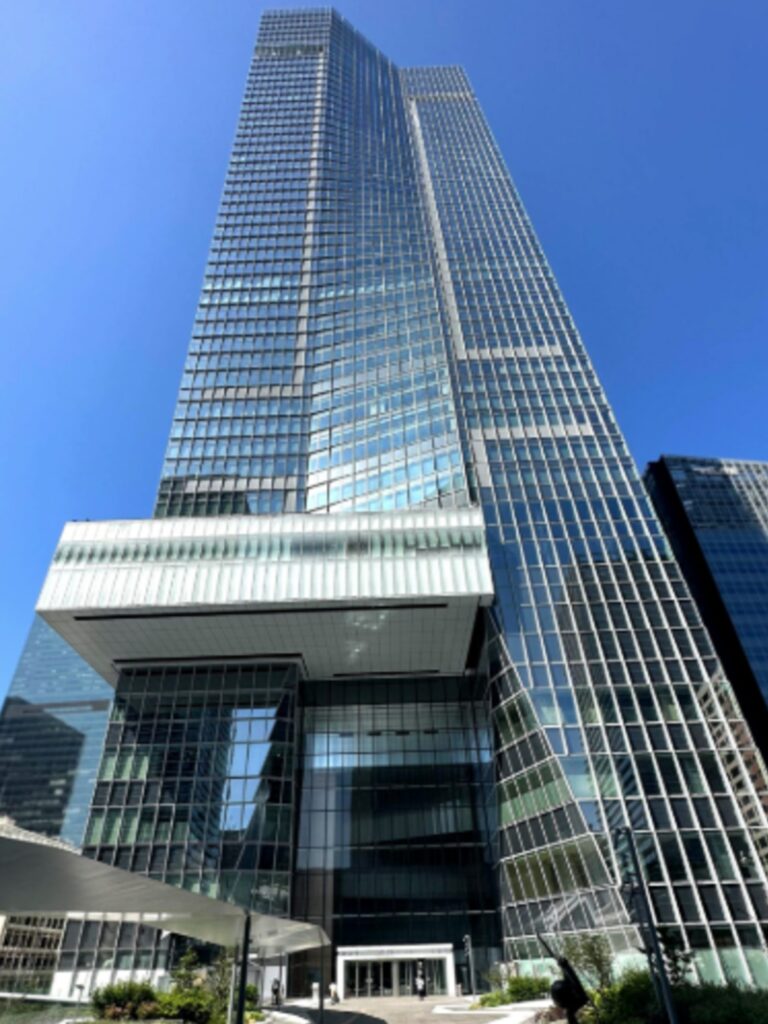 会場の TOKYO NODE HALL がある虎ノ門ヒルズ ステーションタワー