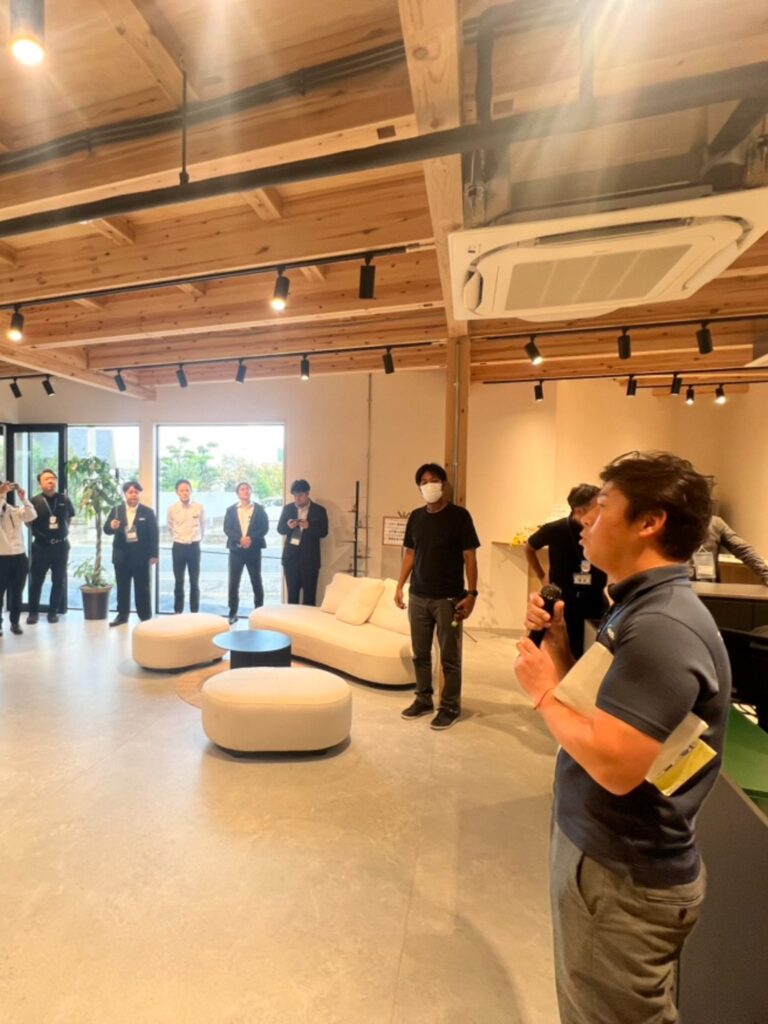 株式会社へいせい様の社屋の見学