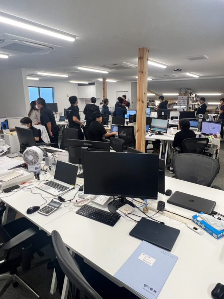 株式会社へいせい様の社屋の見学