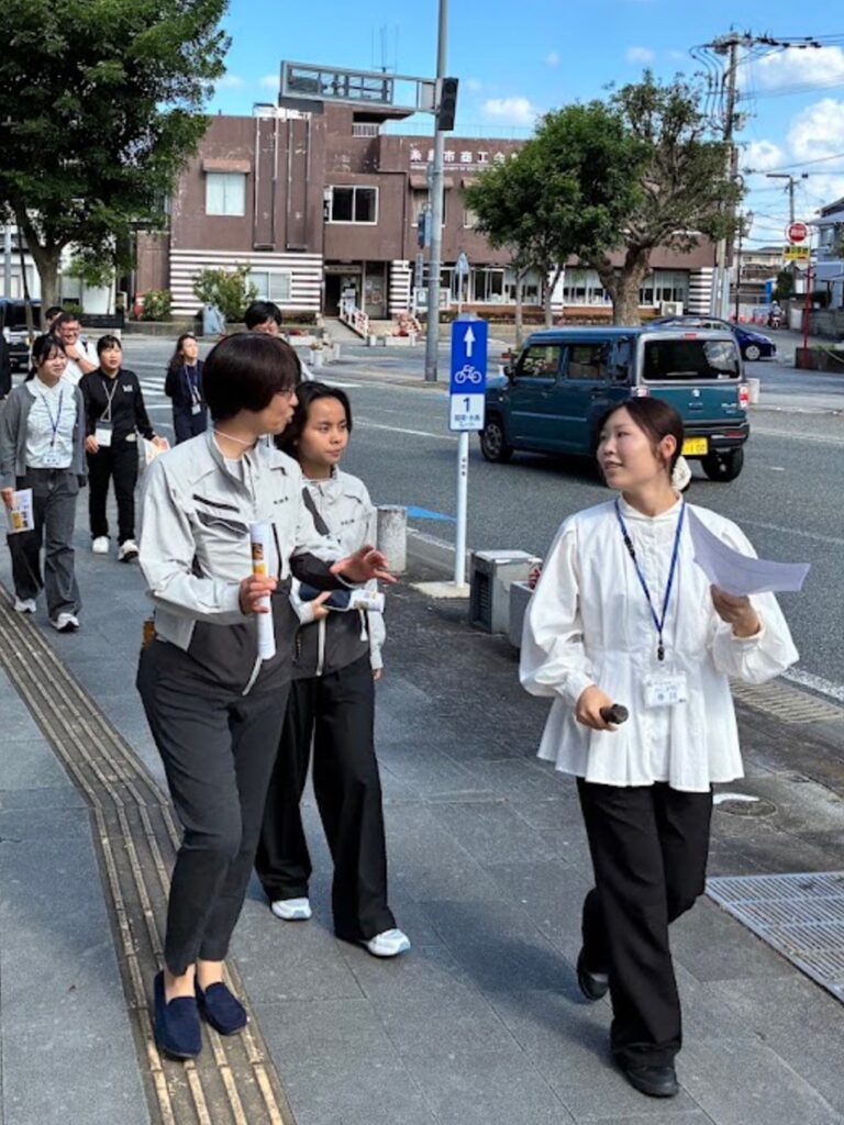 糸島市前原の商店街を巡るツアー